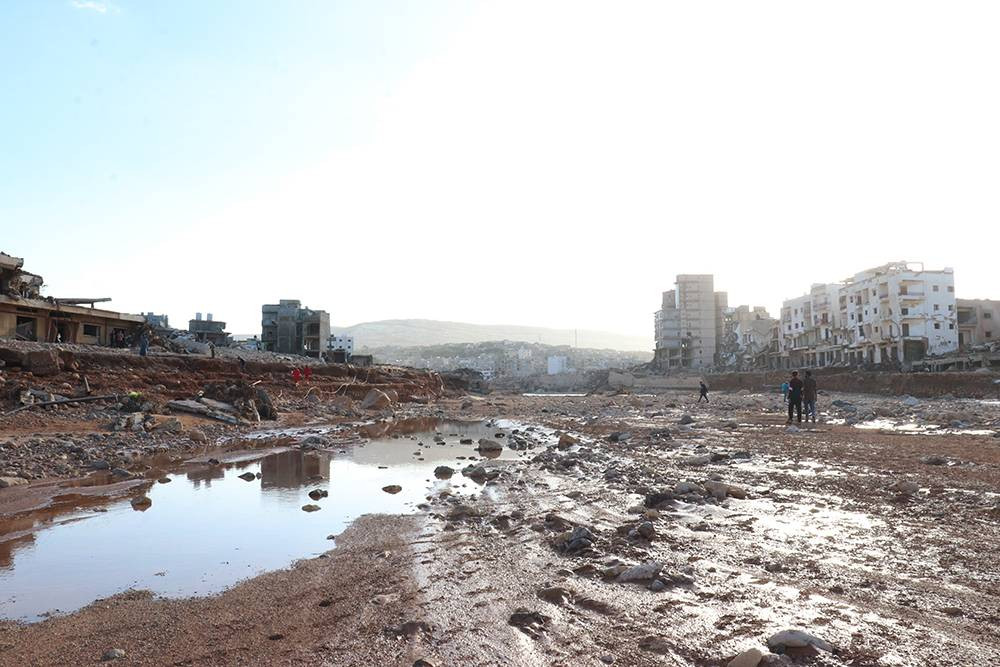 Libya'daki sel felaketinde can kaybı 6 bine yükseldi - Resim: 20